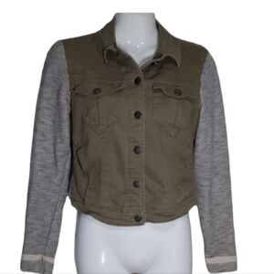 Denim jacket army Green M